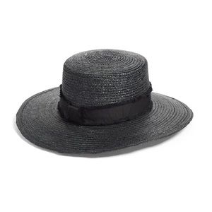 Rag & Bone Laurie Grosgrain hat black sz. M $75